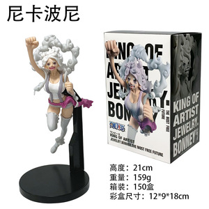 Figura <span class=keywords><strong>de</strong></span> PVC <span class=keywords><strong>de</strong></span> 21 cm <span class=keywords><strong>de</strong></span> One Piece, Nika King of Artist Jewelry Bon Ney, Nueva Figura <span class=keywords><strong>de</strong></span> Anime <span class=keywords><strong>de</strong></span> Dibujos Animados, Estatua Coleccionable, Juguete <span class=keywords><strong>de</strong></span> Regalo - Product Image 4