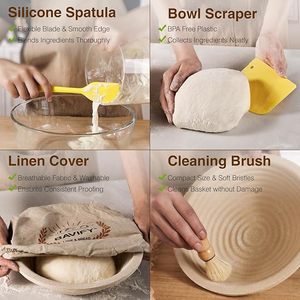 Kit <span class=keywords><strong>de</strong></span> Cesta <span class=keywords><strong>de</strong></span> Fermentación <span class=keywords><strong>de</strong></span> Pan <span class=keywords><strong>de</strong></span> <span class=keywords><strong>Pulpa</strong></span> <span class=keywords><strong>de</strong></span> <span class=keywords><strong>Madera</strong></span> Personalizada <span class=keywords><strong>de</strong></span> Moda, la Mejor Cesta <span class=keywords><strong>de</strong></span> Fermentación <span class=keywords><strong>de</strong></span> Pan <span class=keywords><strong>de</strong></span> 9 Pulgadas para Restaurante con Forro - Product Image 5