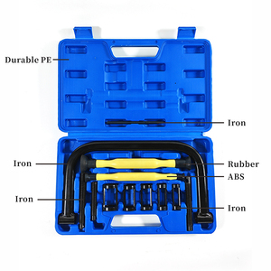 Kit d'outils de compression de ressorts de soupape avec <span class=keywords><strong>pince</strong></span> en C et adaptateurs de poussoir de collet - Product Image 5