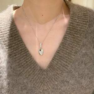 Collier en argent pur S925, ciel étoilé, petit diamant cassé, design de niche haut de gamme, étincelant, fin, brillant, à la mode, perlé - Product Image 5