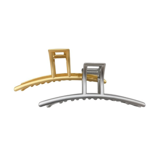 Elegante fermaglio per capelli in metallo da 11 cm, oro e argento, per donna, uso quotidiano, accessori per capelli Ref441111 - Product Image 2