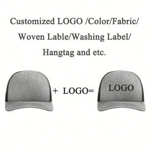 Casquettes de camionneur en velours côtelé à 6 panneaux avec broderie personnalisée OEM/ODM 2026, logo personnalisé, maille tendance, Gorras 0314 - Product Image 3