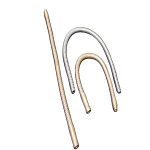 Cable perezoso flexible médico personalizado, alambre de hierro galvanizado, cuello de cisne de latón - Product Image 1