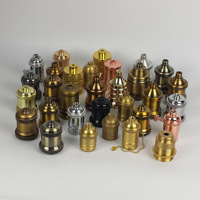 Lampe suspendue vintage à base de lampe Edison, douille pour ampoule à vis E26/E27, supports de lampe de table en aluminium, douille E27