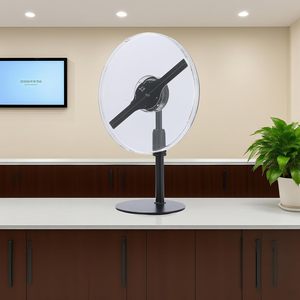 Proyector Holográfico de 22 cm con WiFi, Control Remoto por Aplicación, Bluetooth, Pantalla LED 3D para Publicidad en Tiendas - Product Image 3