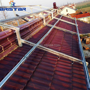 Rail de montage solaire en aluminium, support de fixation pour panneaux solaires sur toit, mini-rail en aluminium pour panneaux solaires - Product Image 3