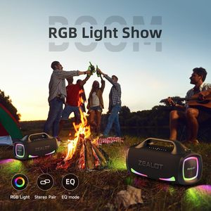 Altavoz Bluetooth Zealot S79 Sonido Potente Bocinas Inalámbricas Portátiles Impermeables para Exteriores y Camping - Product Image 4