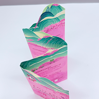 Brochure en carton personnalisée Papier pour billets de loterie imprimé Bus de concert Billets de cinéma Carte d'embarquement d'entrée Dépliant plié