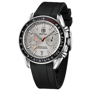 Reloj de cuarzo deportivo de lujo para Hombre Original Benyar, cronógrafo de marca de moda, para Hombre Relojes, modelo 5194 - Product Image 4