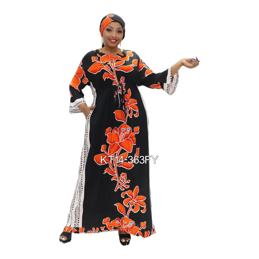African dresses african wears 2022 Love Sahara Maxi Standard muslim dress abaya