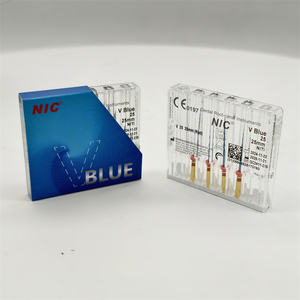 Approvisionnement d'usine V-Blue Nickel Titane Canal Radiculaire Fichier Endodontique Canal Radiculaire Aiguilles Dentaire Mécanique Canal Radiculaire Fichier - Product Image 5