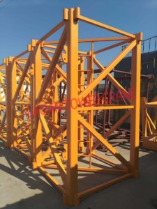 Qtz50 (tc5011) Lớn vừa tự tăng 50M 44m 38m <span class=keywords><strong>JIB</strong></span> Chiều dài derrick tháp cần cẩu cho công trường xây dựng Cảng cảng biển nhà máy mỏ - Product Image 2