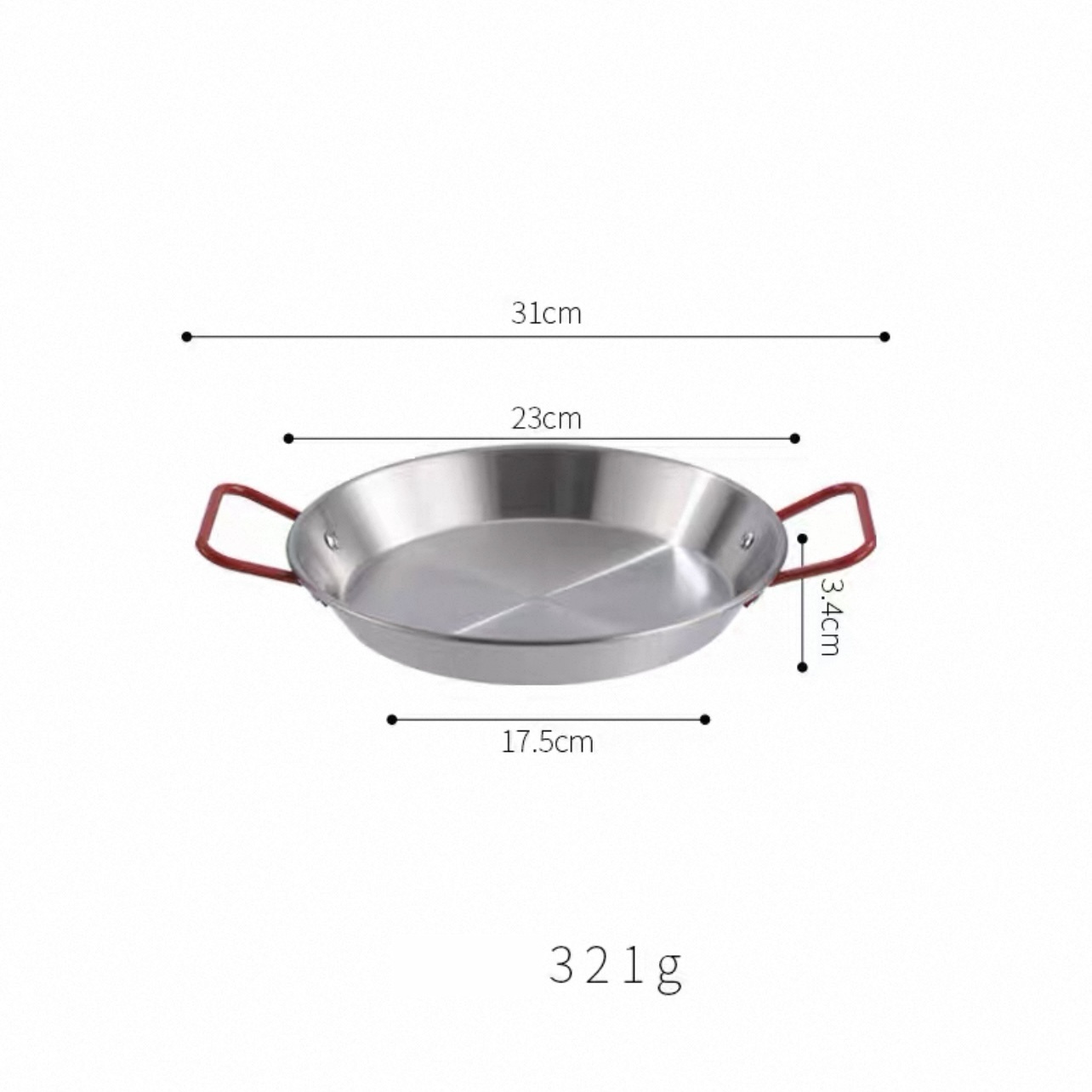 Rojo - 22cm