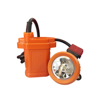 Lampe de casque minier durable pour l'exploitation souterraine, lampe de sécurité fiable pour mineurs, lampe de casque pour machines minières