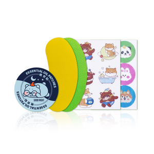 แผ่นแปะน้ำมันหอมระเหยจากพืช ยางพาราธรรมชาติ สำหรับทุกเพศ ของใช้ในบ้าน ชุดนอน ฤดูร้อน ชุดพิเศษ 6 แผ่น รับผลิตแบบ OEM - Product Image 2