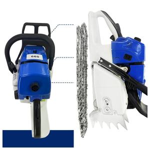 Motosierra de Alta Resistencia de 91cc 660 con Barra de 25 Pulgadas y Motor de Gasolina para Trabajos de Mantenimiento de Jardines - Product Image 1