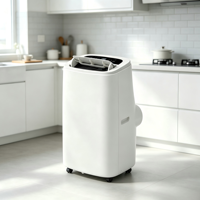 Climatiseur monobloc Portableair, climatiseur mobile électrique, refroidissement et chauffage, mini climatiseur portable pour la maison, 18000 BTU R410a