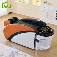 Lits de spa capillaire électriques japonais pour salon, avec massage et lavage des cheveux, pour soins du visage