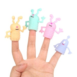 Juguetes de Marionetas de Dedo de Animales de Dibujos Animados en Miniatura de TPR al por Mayor para Niños - Product Image 2