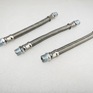 Rixin Stainless Steel Corrugated Hose M16 19mm High Pressure Industrial Braided Metal Pipe - Product Image 3