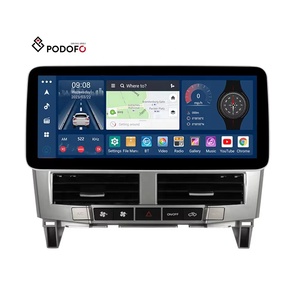 Autoradio Android Podofo 12,3 pouces 8 cœurs 4+64 Go avec <span class=keywords><strong>CarPlay</strong></span>/Android Auto sans fil/GPS/WIFI/DSP/IPS pour Lexus RX-300/330/350 2003-2009 - Product Image 1