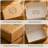 Boîtes d'emballage en carton ondulé de haute qualité, personnalisées avec logo en relief, écologiques, en matériaux recyclés, pour bougies et huiles essentielles, vente en gros