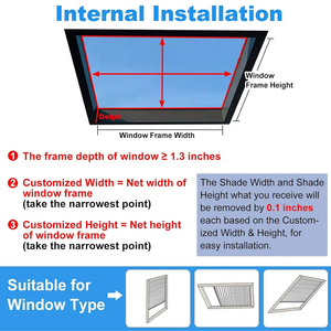 Skylight ngày đêm tổ ong xếp li Rèm mái cửa sổ <span class=keywords><strong>Shades</strong></span> với UV kháng Polyester vải năng lượng hiệu quả - Product Image 5