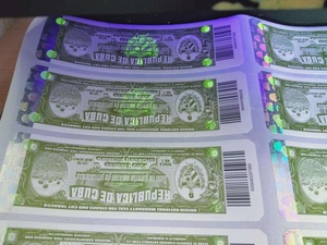 Sellos Verdes Cubanos Personalizados con Códigos Impresos, Adhesivos para Humidores de Cigarros, Anillos Antifalsificación para Cigarros - Product Image 4