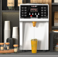 Distributeur automatique de fructose Baiwin, machine commerciale de dosage de sirop, machine de dosage de sucre liquide pour les magasins de boissons