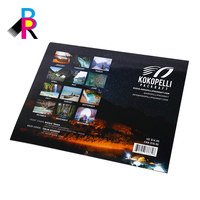 Calendrier mural annuel et mensuel personnalisé 2026 en couleur avec cadre photo, en papier, impression de logo