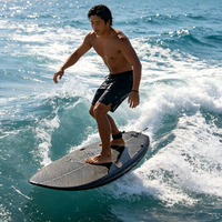Planche de surf en fibre de carbone 180-300 cm, shortboard léger haute résistance pour la pratique du surf et des sports nautiques