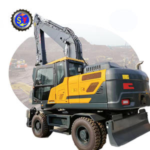 YAGUAN KAT NOUVEAU Excavatrice sur pneus Hyundai HW210 avec moteur Cummins 210w-9 21 tonnes, pelle sur pneus, certifiée CE EPA Tier 4 Euro IV HW210 - Product Image 1