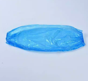 Tay áo bảo vệ dùng một lần cho nam và nữ chất liệu <span class=keywords><strong>PE</strong></span> dày và kéo dài không thấm nước và chống dầu - Product Image 4