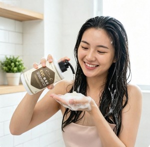 ELRA Vitamin C Healthy Scalp <b>Shampoo</b> 500ML Hair Revival Low pH Sebum Control Root Care Formula for Strong Hair Growth - Product Image 1
