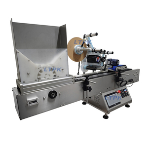 Cryo şişeler için otomatik yatay tüp etiket otomatik mum boya plastik yuvarlak şişe etiketleme makinesi - Product Image 6