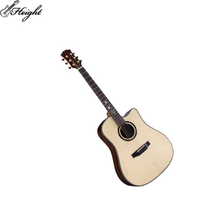 Guitare acoustique professionnelle Engelmann Spruce avec renforts, manche en Okoume, 41 pouces - Product Image 4