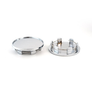 工厂批发ABS材质69mm外径60mm内径汽车改装轮毂盖电镀黑色轮罩 - Product Image 2