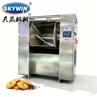 Nouvelle machine à mélanger la farine en acier inoxydable avec commande PLC, mélangeur à pâte, haute productivité, faible bruit pour usine de biscuits