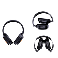 Auriculares magnéticos planos a prueba de agua EM, Auriculares deportivos inalámbricos BT 5,0, micrófono, concepto de juego de bambú de madera, uso de teléfono móvil
