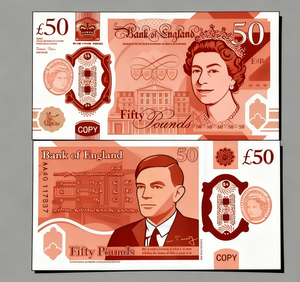 Meilleures billets de banque factices en polymère plastique ultra-minces, qualité supérieure, effet mat, pour livres sterling britanniques (GBP), billets de 10 et 20, pour vidéo et fête - Product Image 2