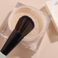 Kit de 10 pinceaux de maquillage de qualité supérieure, manche vert et noir, poils synthétiques pour le visage, les yeux, les lèvres, le correcteur, le rasage, utilisation cosmétique