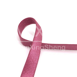 Nhà Máy Bán Hàng Trực Tiếp Chống Trượt Đồ Lót Với Hoa Hồng Màu Đỏ Cao Đàn Hồi Dây Đeo Vai Tùy Chỉnh 10Mm Dệt Dây Đeo - Product Image 4