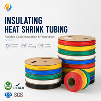 Tube thermorétractable en polyoléfine ignifuge, gaine d'isolation électrique, tube thermorétractable sur mesure pour faisceau de câbles