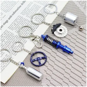 Portable Keyring Cable Vw Keyring Keychain Accessories Pvc Keychain 3d Metal Keychain