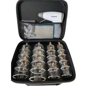 Grosir cangkir Hijama China, mesin vakum CAS USB 20 buah, mesin bekam terapi hijab elektrik, pompa bekam - Product Image 1