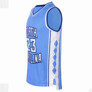 Venta caliente Jersey de baloncesto para hombres High School Navy Robinson #50 Jersey de uniforme de baloncesto blanco - Product Image 2