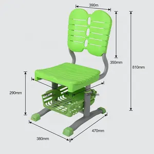 Grosir Tinggi Meja Sekolah dan Kursi Anak Dapat Disesuaikan Desain Meja Belajar dan Kursi untuk Siswa