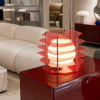 Hotel-Tischlampe Acryl-Nachttischleuchte für Resort-Villa Schlafzimmer