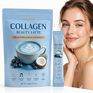 Collagène Marin en Poudre de Marque Privée Géré par HACCP pour Adultes Actifs avec Vitamine C, Acide Hyaluronique et Noix de Coco - Product Image 1