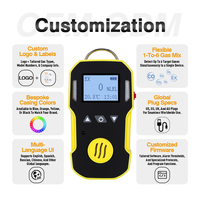 Detector de Gas Sulfuro de Hidrógeno (H2S) Portátil Bosean, Certificado ATEX, Monitor de H2S de Alta Precisión para Petróleo y Gas